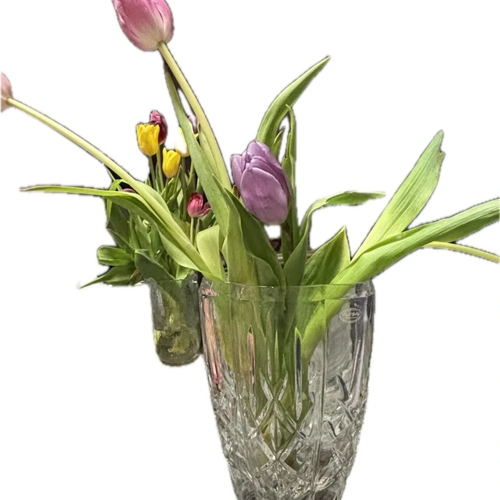 Royal Gallery Elegant Crystal Vase